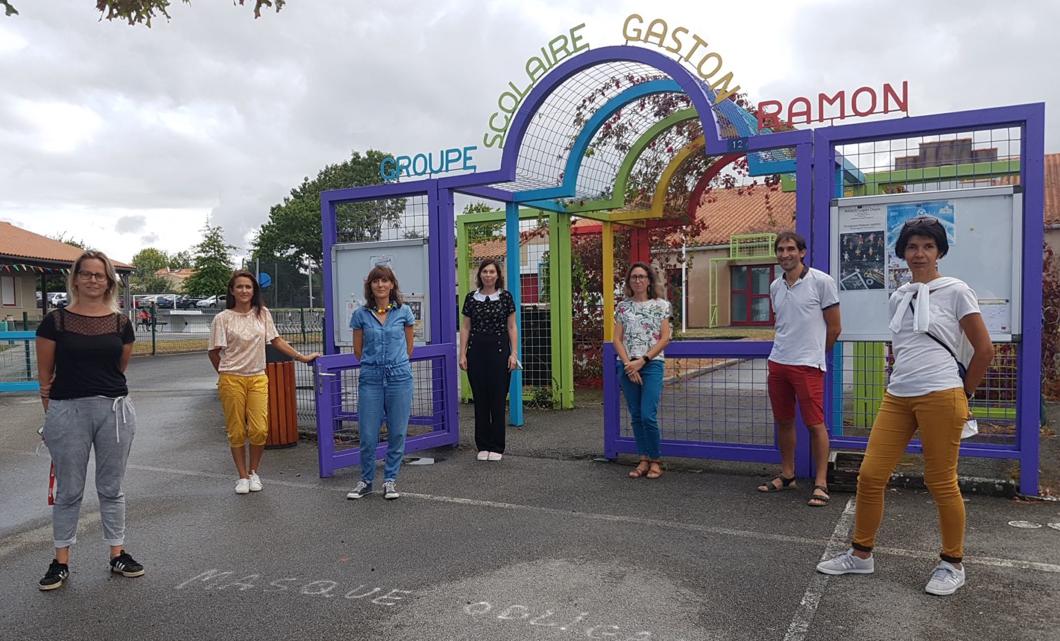 La rentrée à Gaston Ramon : Mairie de Moutiers les Mauxfaits (85)