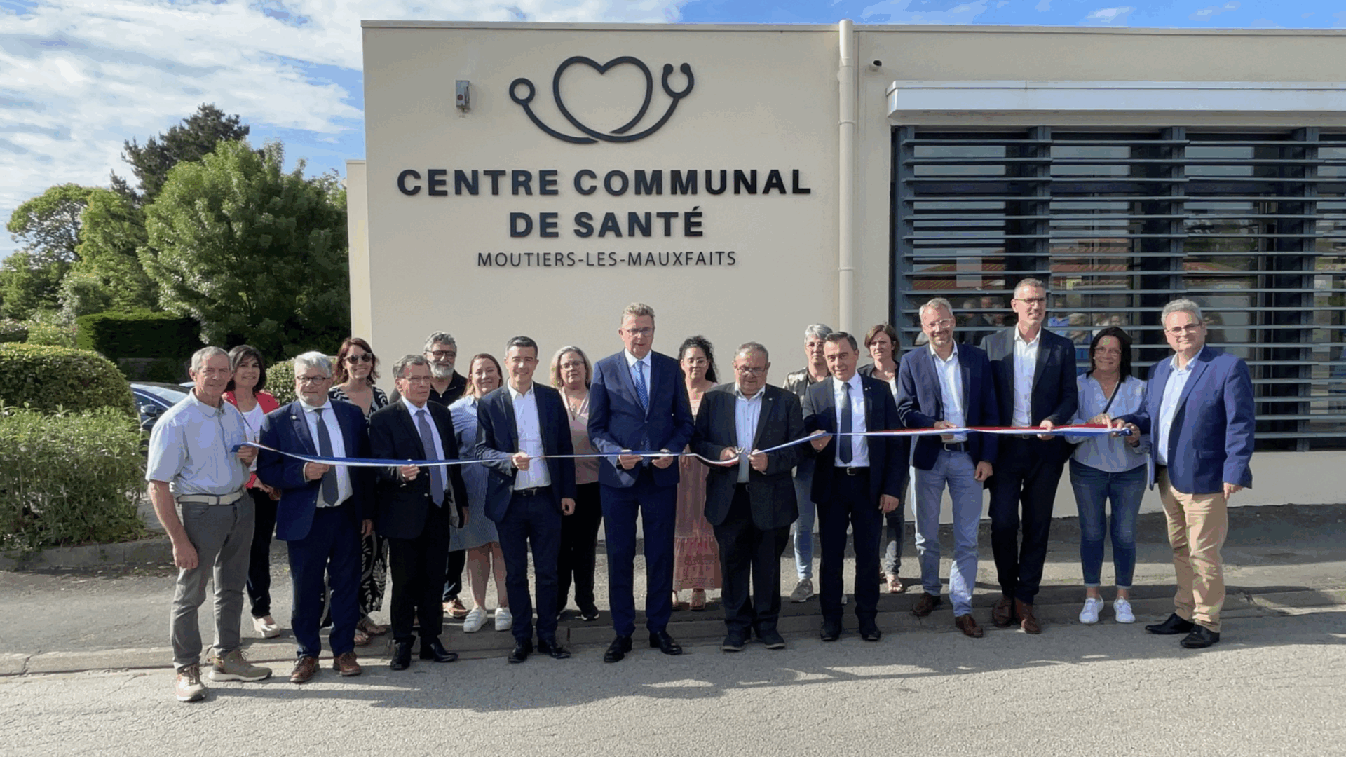 Inauguration du Centre Communal de Santé le 19 Mai