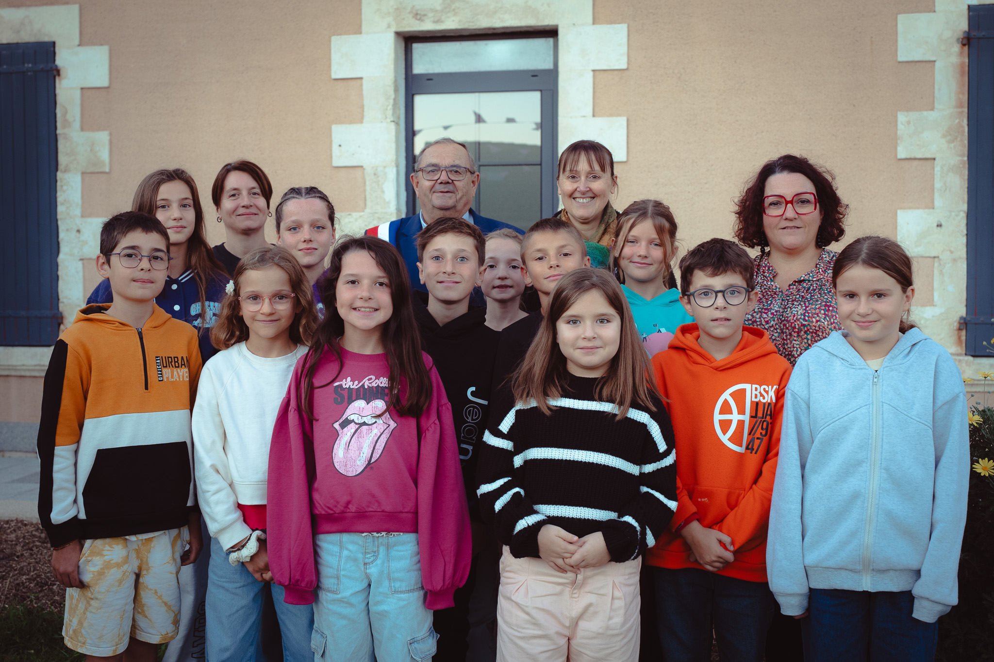 Photo de groupe du nouveau CMJ