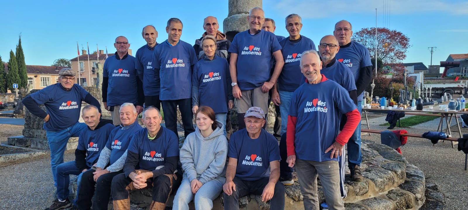 Photo de l'équipe de bénévoles