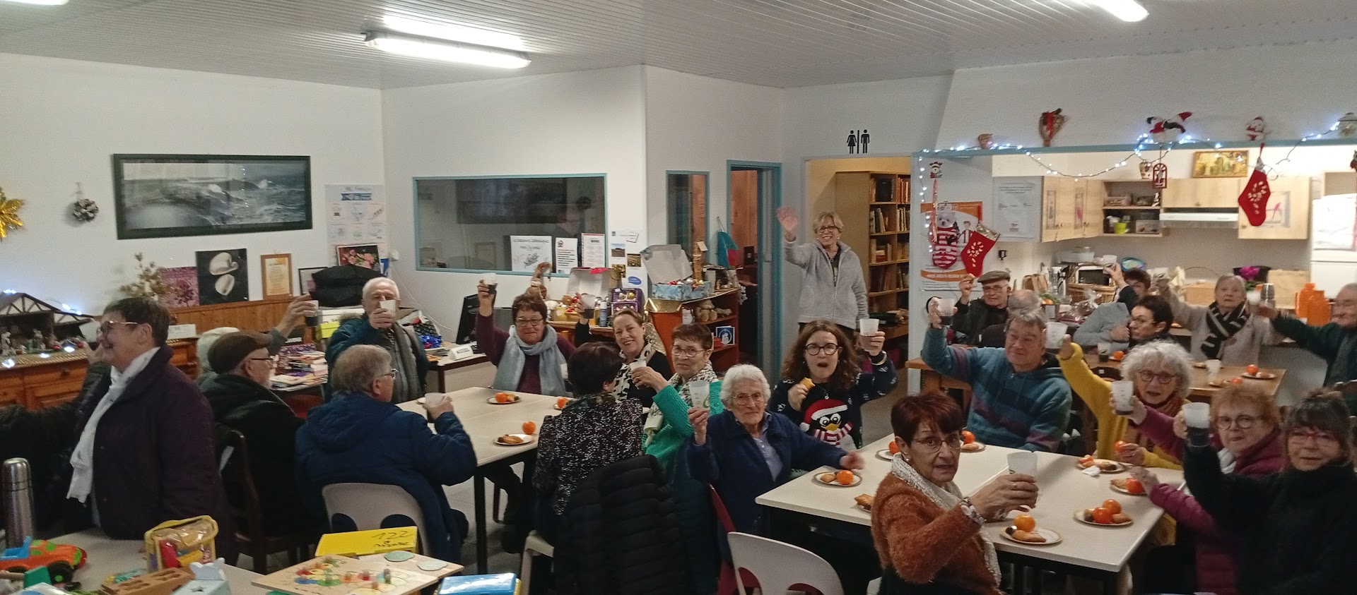 Photo du moment de convivialité