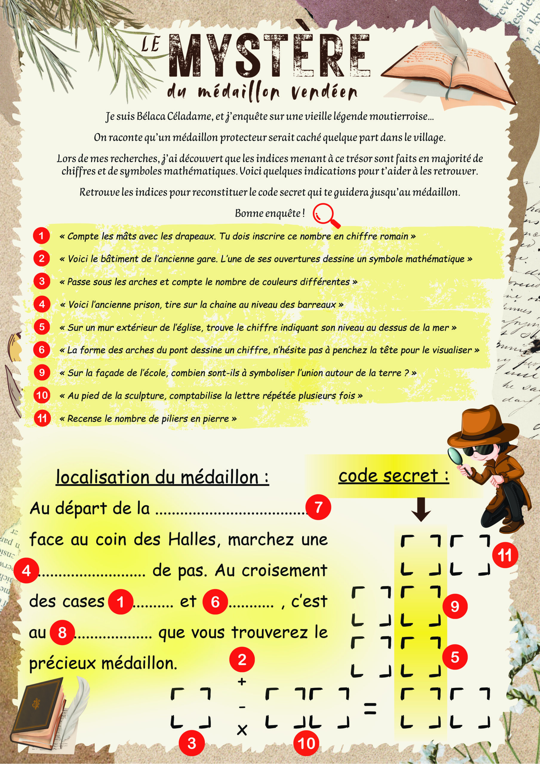 le mystère du médaillon vendéen
